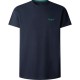 тениска,мъжки,тениски,дамски,тениски,pepe,jeans,pjl73,original,basic,3n,short,sleeve,t,shirt,blue,(dulwich,blue)