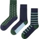 чорапи,мъжки,чорапи,дамски,чорапи,pepe,jeans,snowflake,crew,socks,3,pairs,green,blue,(richmond,green)