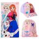 хавлиена,кърпа,хавлии,disney,frozen,set,towel,pink,(multicolor)