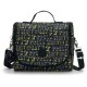 чанта,раници,kipling,new,kichirou,6l,lunch,bag,black,(let´s,play,print)