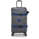 куфари,kipling,spontaneous,m,71l,trolley,bag,blue,grey,(blue,on,wire)