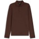 дамски,блузи,с,яка,мъжки,блузи,с,яка,boss,pado,30,long,sleeve,polo,brown,(dark,brown)