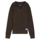 блуза,мъжки,пуловери,дамски,пуловери,hugo,spiro,10274311,blue,sweater,brown,(dark,brown)