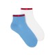 чорапи,мъжки,чорапи,дамски,чорапи,hugo,tape,10260234,socks,2,pairs,white,blue,(bright,blue)