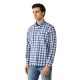 риза,с,дълъг,ръкав,дамски,ризи,мъжки,ризи,façonnable,plaid,birdie,long,sleeve,shirt,blue,(scout,blue)