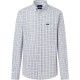 карирана,риза,дамски,ризи,мъжки,ризи,façonnable,poplin,check,long,sleeve,shirt,white,(reed,beige)