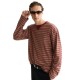 тениска,мъжки,тениски,дамски,тениски,scotch,&,soda,183747,long,sleeve,t,shirt,brown,(new,maroon,stripe)