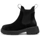 обувки,дамски,боти,мъжки,боти,woden,isabella,warm,s,boots,black,(black)
