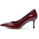 обувки,дамски,обувки,woden,laura,patent,heel,shoes,red,(cherry)