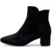 дамски,боти,мъжки,боти,woden,saga,block,heel,booties,black,(black)