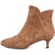 дамски,боти,мъжки,боти,woden,saga,zip,s,heel,booties,brown,(tan)