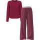 пижама,дамски,пижами,calvin,klein,lv00qs7578,long,sleeve,pyjama,refurbished,purple,(19471,trail,stripe,tdb)