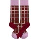 чорапи,мъжки,чорапи,дамски,чорапи,jimmy,lion,evelina,kroon,pattern,1,long,socks,red,(garnet,pink)