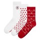 детски,чорапи,мъжки,чорапи,дамски,чорапи,converse,kids,valentine´s,day,micro,crew,socks,3,pairs,multicolor,(white)