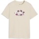 тениска,мъжки,тениски,дамски,тениски,puma,essential,nature,2.0,graphic,short,sleeve,t,shirt,beige,(alpine,snow)