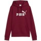 суичър,дамски,блузи,puma,essential,nº1,logo,hoodie,red,(garnet,glow)