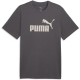 тениска,мъжки,тениски,дамски,тениски,puma,essential,nº1,logo,short,sleeve,t,shirt,grey,(moody,gray)