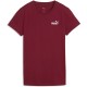 тениска,мъжки,тениски,дамски,тениски,puma,essential,small,nº1,logo,short,sleeve,t,shirt,red,(garnet,glow)