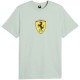 тениска,мъжки,тениски,дамски,тениски,puma,ferrari,colored,shield,short,sleeve,t,shirt,green,(créme,de,mint)