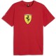 тениска,мъжки,тениски,дамски,тениски,puma,ferrari,colored,shield,short,sleeve,t,shirt,red,(rosso,corsa)