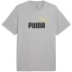 тениска,мъжки,тениски,дамски,тениски,puma,graphics,2,color,nº1,logo,short,sleeve,t,shirt,grey,(gray,echo)