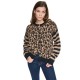 жилетка,мъжки,пуловери,дамски,пуловери,dkny,cheetah,cardigan,brown,(travertn,combo,beige)