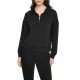 блуза,дамски,блузи,dkny,dw5900295,half,zip,sweatshirt,black,(black,black)