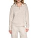 блуза,дамски,блузи,dkny,dw5900295,half,zip,sweatshirt,beige,(cortdo,heather,beige)