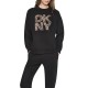 блуза,дамски,блузи,dkny,dw5900308,sweatshirt,black,(black,black)