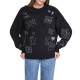 блуза,дамски,блузи,dkny,dw5900327,sweatshirt,black,(black,black)