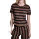 тениска,мъжки,тениски,дамски,тениски,dkny,dw7000679,short,sleeve,t,shirt,brown,(chestnut,black)