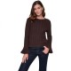 блуза,мъжки,пуловери,дамски,пуловери,dkny,dw7000714,sweater,brown,(espresso,brown)