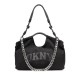 чанта,за,през,рамо,всички,чанти,dkny,mabel,mid,shoulder,bag,black,(black,silver,black)