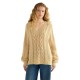 блуза,мъжки,пуловери,дамски,пуловери,wrangler,v,neck,cable,knit,sweater,yellow,(oatmeal)