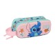 ученически,принадлежности,safta,double,3d,stitch,pencil,case,blue,(multicolor)