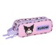 ученически,принадлежности,safta,double,kuromi,pencil,case,pink,(multicolor)