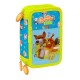 ученически,принадлежности,safta,la,granja,de,zenon,pencil,case,blue,(multicolor)