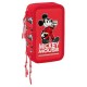 ученически,принадлежности,safta,mickey,&,friends,racing,pencil,case,red,(multicolor)