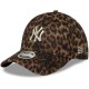 шапка,всички,шапки,new,era,cosy,leopard,9forty,new,york,yankees,cap,brown,(med,brown)
