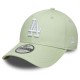 шапка,всички,шапки,new,era,league,essential,9forty,los,angeles,dodgers,cap,green,(green,pastel)