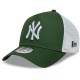 шапка,всички,шапки,new,era,league,essential,trucker,new,york,yankees,cap,green,(dark,green)