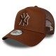 шапка,всички,шапки,new,era,outline,e,frame,trucker,new,york,yankees,cap,brown,(med,brown)