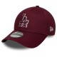 шапка,всички,шапки,new,era,team,outline,9forty,los,angeles,dodgers,cap,red,(dark,red)