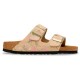 сандали,дамски,сандали,и,чехли,birkenstock,arizona,bs,suede,leather,narrow,sandals,beige,(sandcastle,flower,print)