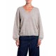 блуза,мъжки,пуловери,дамски,пуловери,replay,dk0099.000.723tq,v,neck,sweater,beige,(m82,beige,melange)
