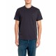 тениска,мъжки,тениски,дамски,тениски,replay,m12be.000.00qmj,short,sleeve,t,shirt,black,(vulcan)