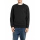 блуза,мъжки,пуловери,replay,m13lr.000.7242nw,sweatshirt,black,(black)