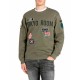 блуза,мъжки,пуловери,replay,m13lr.001.7242nw,sweatshirt,green,(ivy,green)