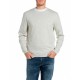 блуза,мъжки,пуловери,дамски,пуловери,replay,uk0086.000.72228,sweater,grey,(m15,light,beige,melange)