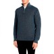 блуза,мъжки,пуловери,дамски,пуловери,replay,uk00au.000.7246ig,full,zip,sweater,blue,(total,eclipse)